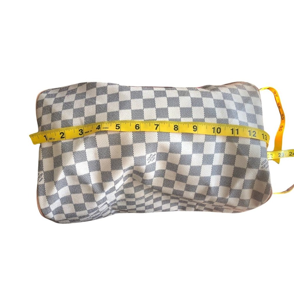 WHITE GRID "SPEEDY"HANDBAG - LV Dup - Picture 10 of 11
